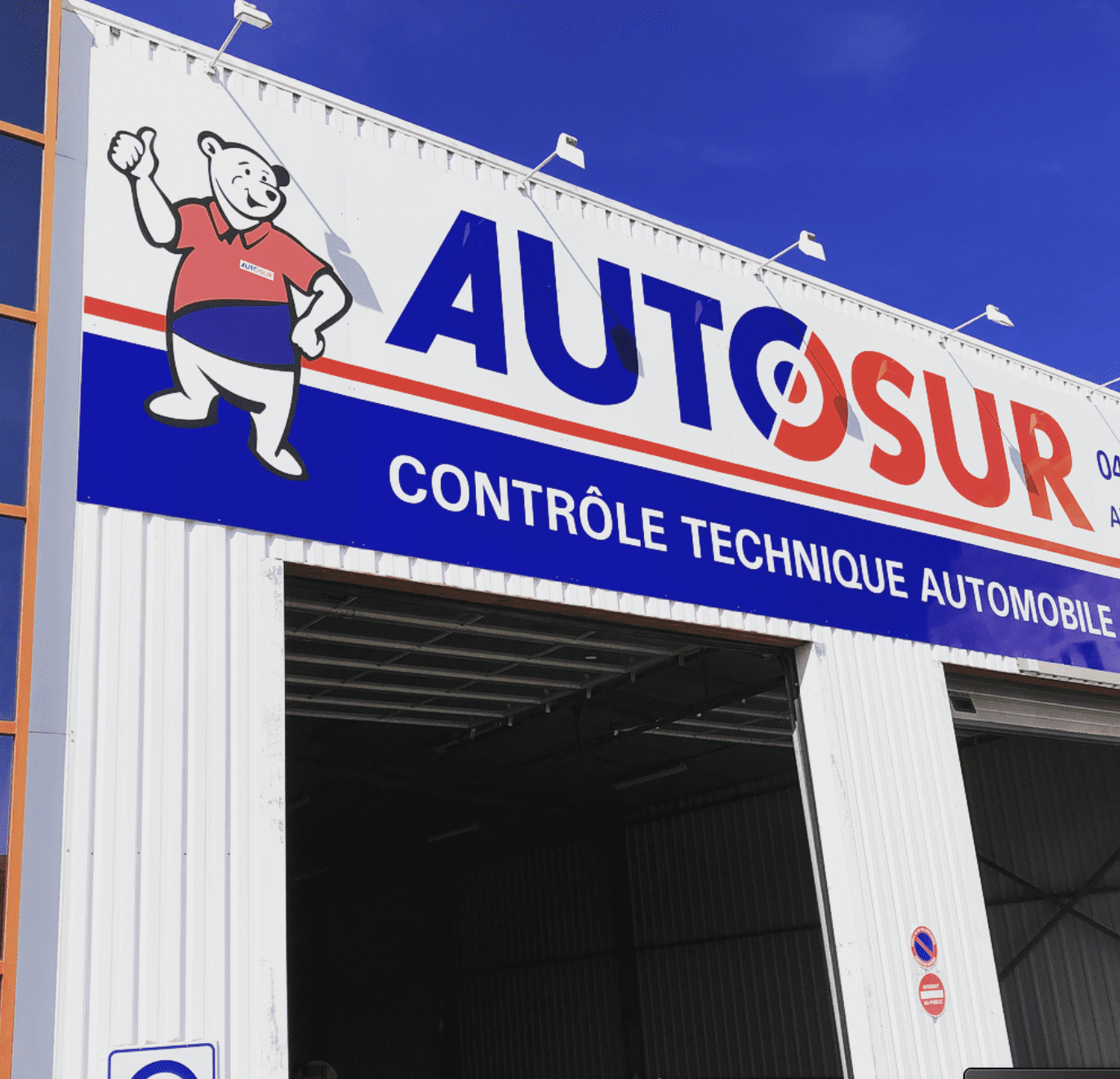 Enseigne bandeau non lumineuse en aluminium composite