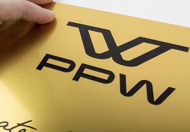 Plaque professionnelle alu composite dibond Ganges - JPB Communication