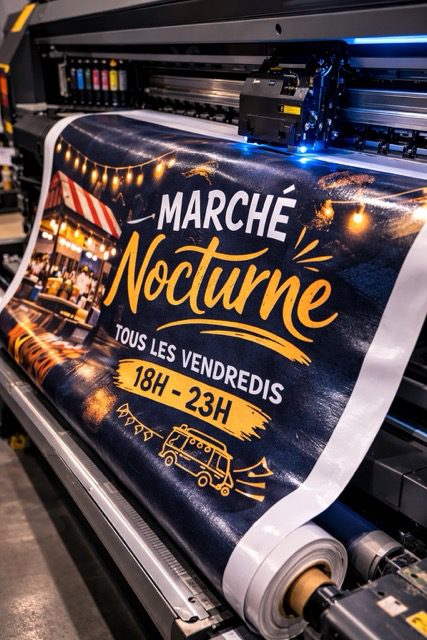 Conception et impression banderoles et bâches publicitaires personnalisées - JPB Communication à Ganges.